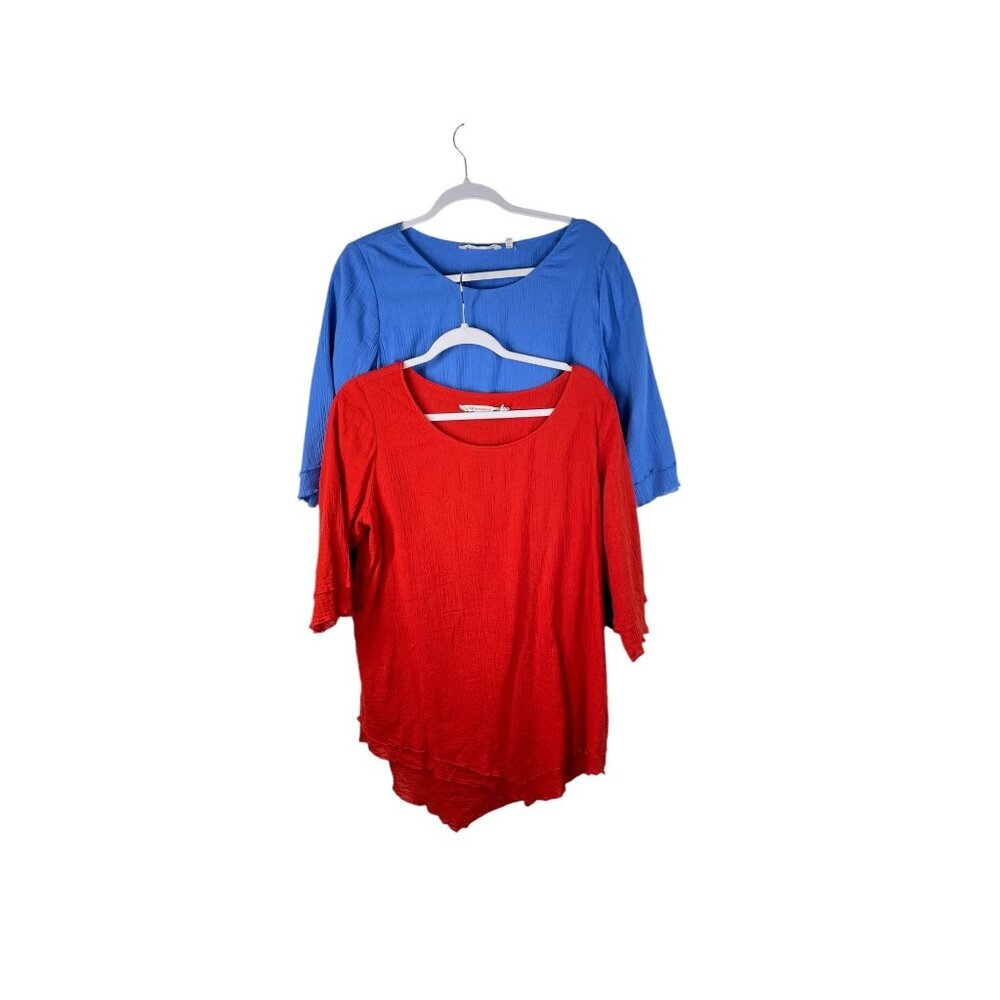Soft Surroundings cotton gauzy tunics (2) Lagenlook boho s